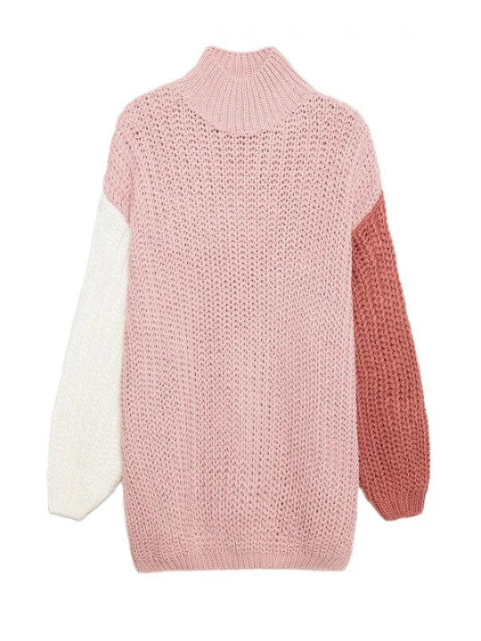 Foto van product Shape Of You Trui oudroze / roestrood / offwhite