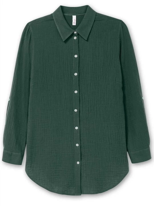 Foto van product SHEEGO Blouse donkergroen