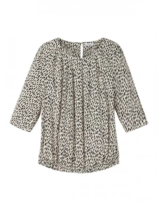 Foto van product SHEEGO Blouse ecru / zwart