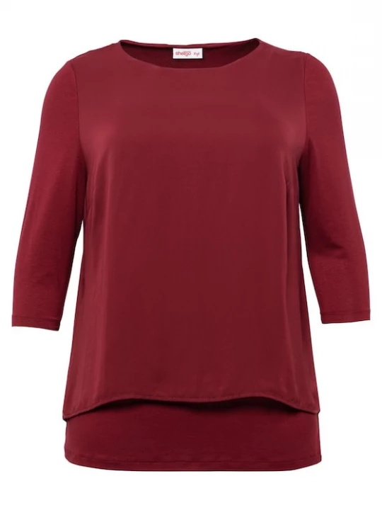 Foto van product SHEEGO Blouse robijnrood