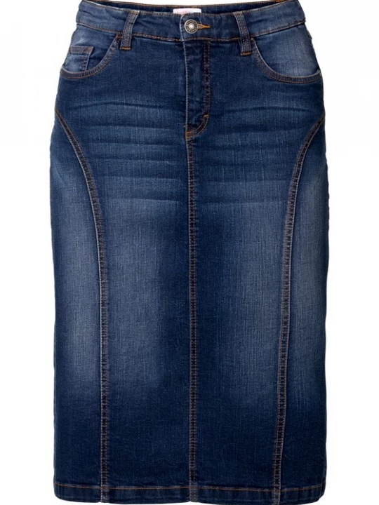 Foto van product SHEEGO Rok blauw denim