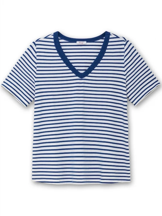 Foto van product SHEEGO Shirt blauw / wit
