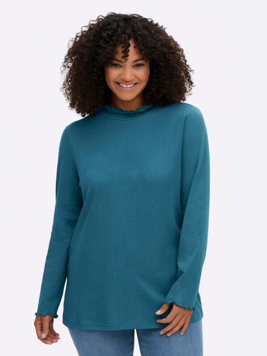 Foto van product SHEEGO Shirt cyaan blauw