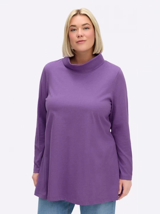 Foto van product SHEEGO Shirt lila gemêleerd