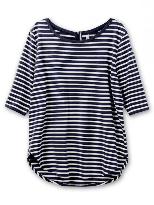 Foto van product SHEEGO Shirt marine / wit