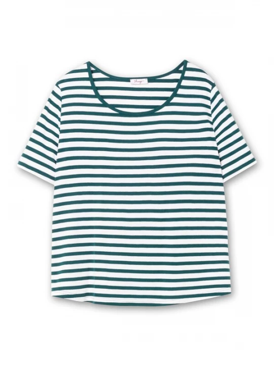 Foto van product SHEEGO Shirt petrol / wit