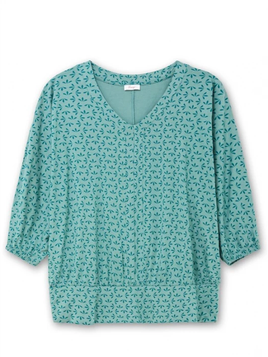 Foto van product SHEEGO Shirt turquoise / jade groen