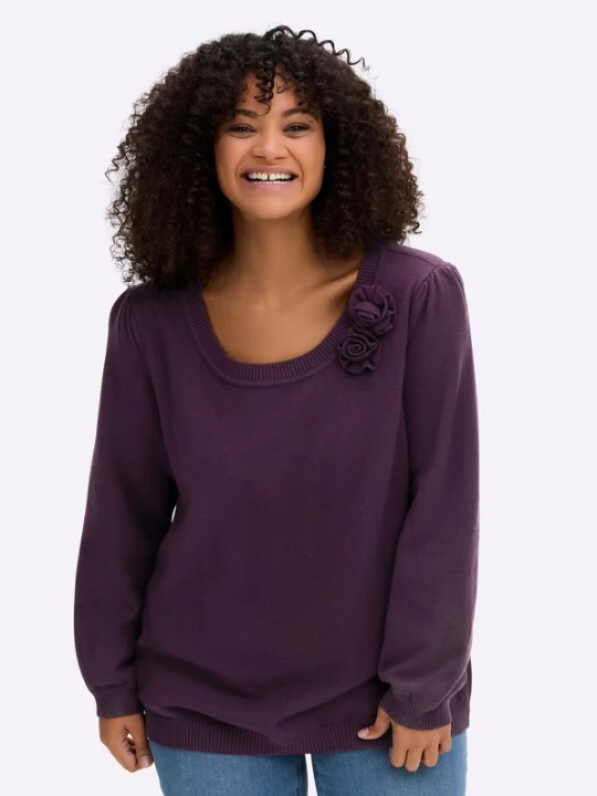 Foto van product SHEEGO Trui aubergine