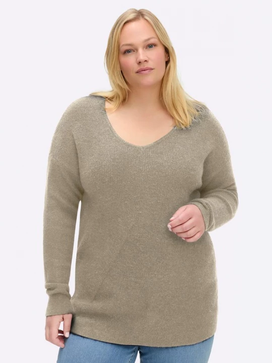 Foto van product SHEEGO Trui donkerbeige