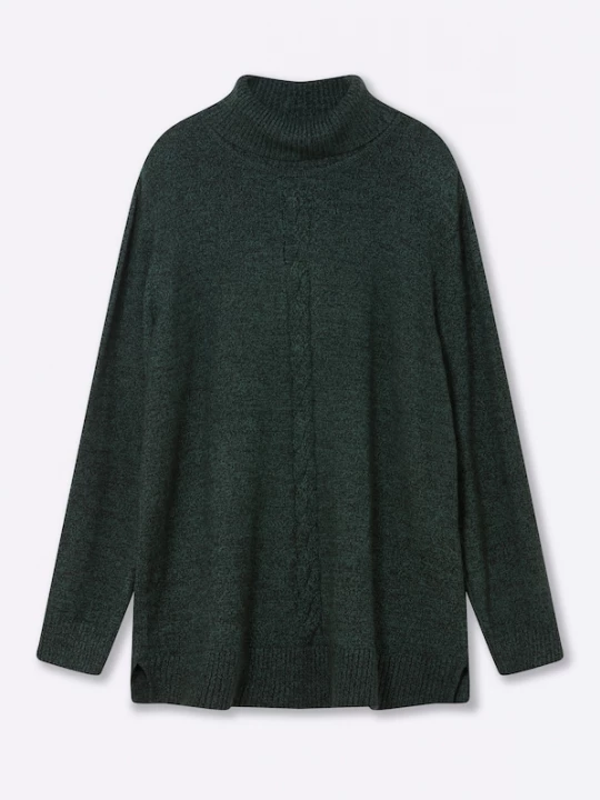 Foto van product SHEEGO Trui groen gemêleerd