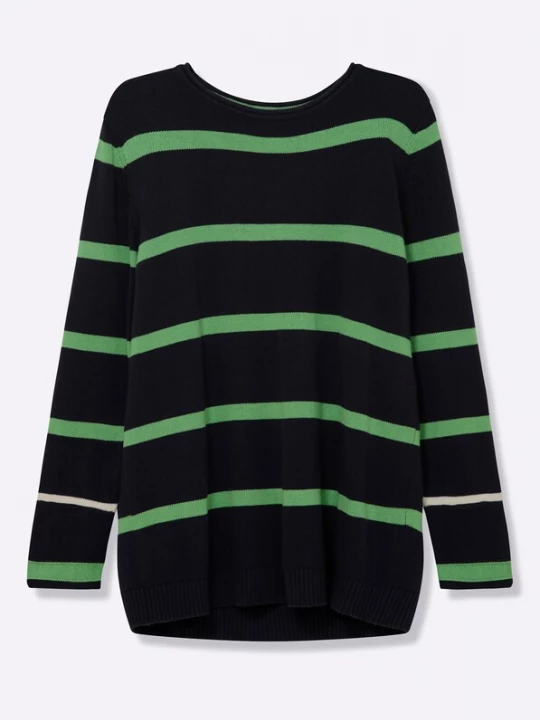 Foto van product SHEEGO Trui nachtblauw / groen