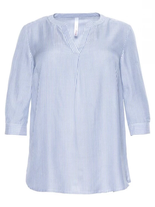 Foto van product SHEEGO Tuniek lichtblauw / wit