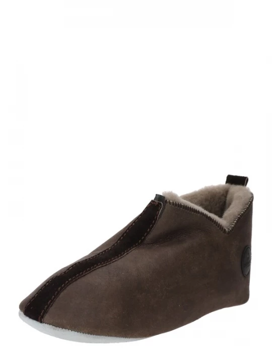 Foto van product SHEPHERD Huisschoen 'Henrik' donkerbruin / stone grey / zwart