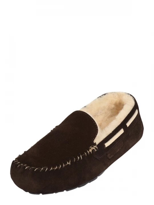 Foto van product SHEPHERD Huisschoen 'Steffo' donkerbruin