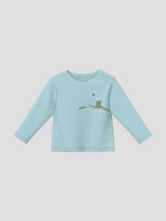 Foto van product Shirt met lange mouwen en print op de voorkant s.Oliver
