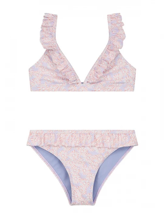 Foto van product Shiwi Bikini 'BELLA' lichtlila / watermeloen rood / wit