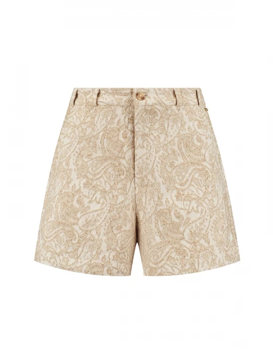 Foto van product Shiwi Broek 'Mae' bruin / wit