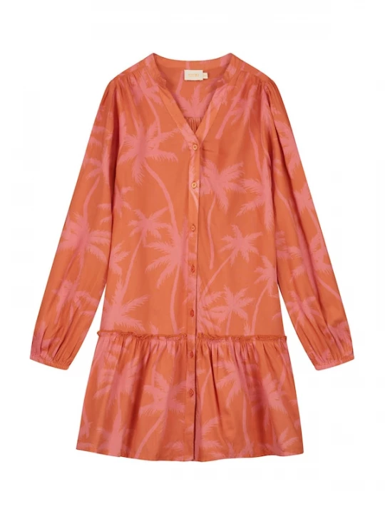 Foto van product Shiwi Jurk 'TENERIFE' lichtoranje / rosa