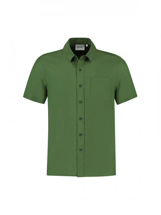 Foto van product Shiwi Overhemd 'Ethan' groen