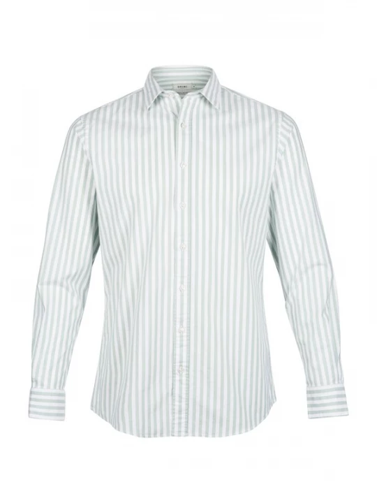 Foto van product Shiwi Overhemd 'Orlando' pastelgroen / offwhite