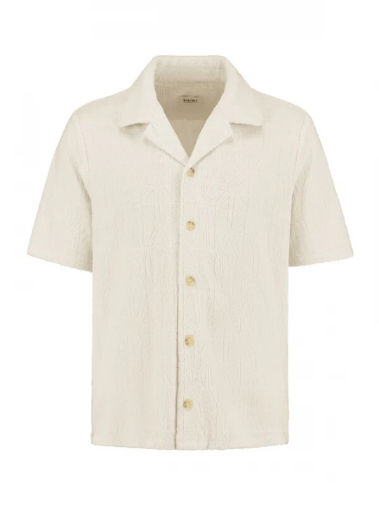 Foto van product Shiwi Overhemd 'Ted Geo Sun' beige