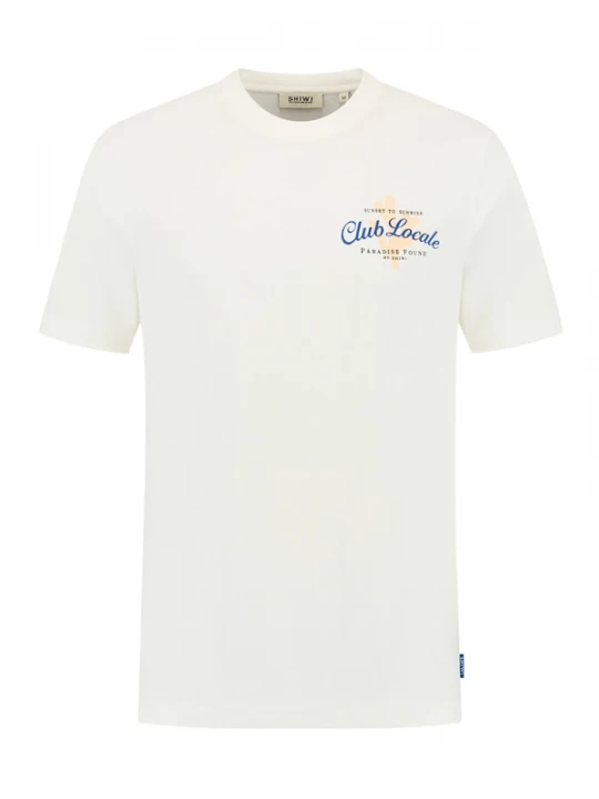 Foto van product Shiwi Shirt 'Liam Paradice' royal blue / koningsblauw / mosterd / wit