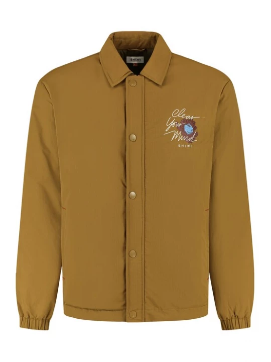 Foto van product Shiwi Tussenjas blauw / bruin / lichtroze / wijnrood