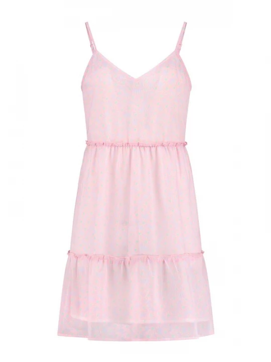 Foto van product Shiwi Zomerjurk 'JAMAICA' mintgroen / lila / rosa