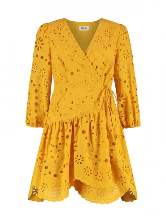 Foto van product Shiwi Zomerjurk 'Joelle' mosterd