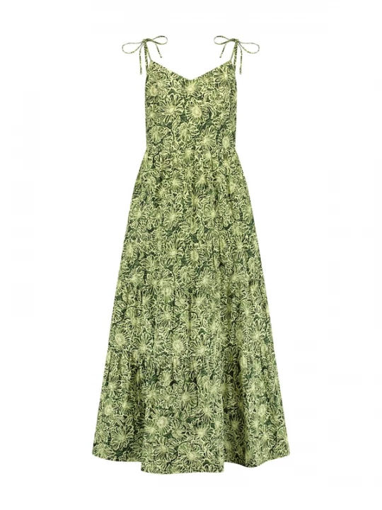 Foto van product Shiwi Zomerjurk 'Josie' groen / spar / pastelgroen