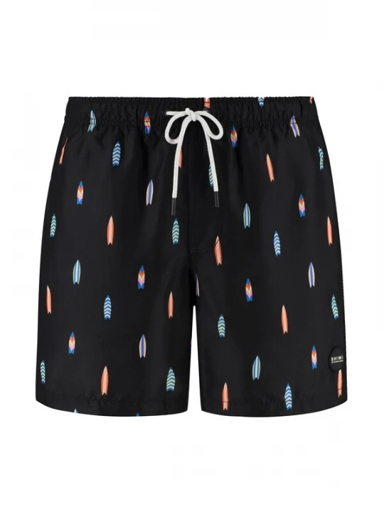 Foto van product Shiwi Zwemshorts 'Mac' blauw / oranje / lichtroze / zwart