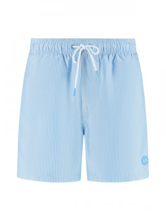Foto van product Shiwi Zwemshorts 'Mike' lichtblauw / wit