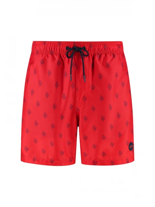 Foto van product Shiwi Zwemshorts 'Mike' rood / zwart