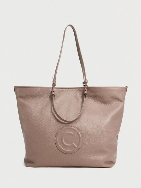 Foto van product Shopper Coccinelle lichtbruin