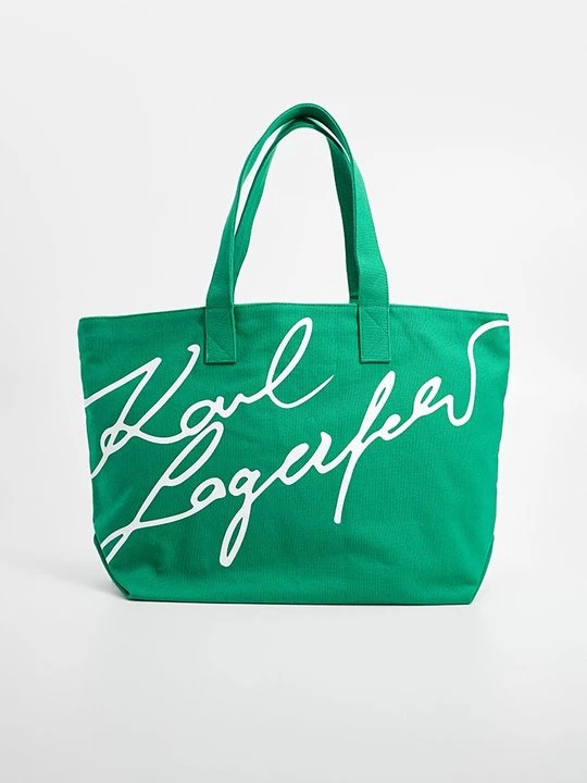 Foto van product Shopper KARL LAGERFELD groen