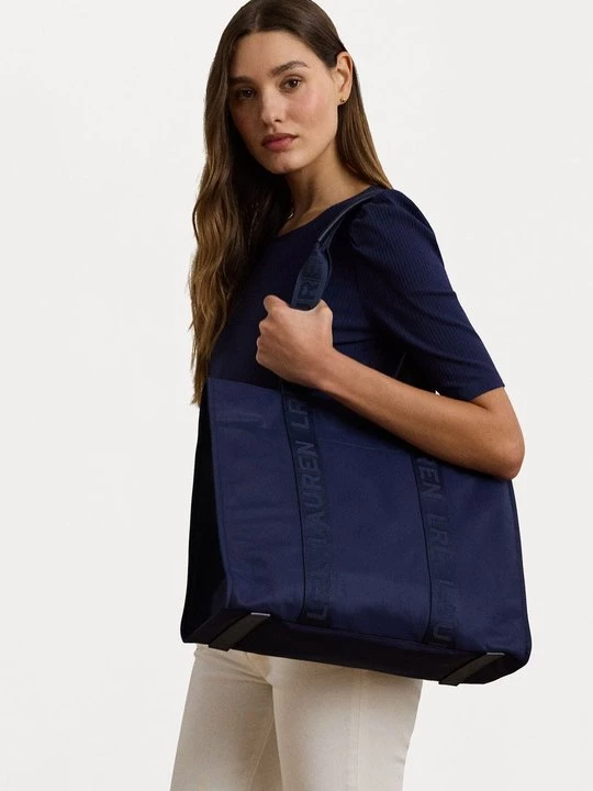 Foto van product Shopper Lauren Ralph Lauren donkerblauw
