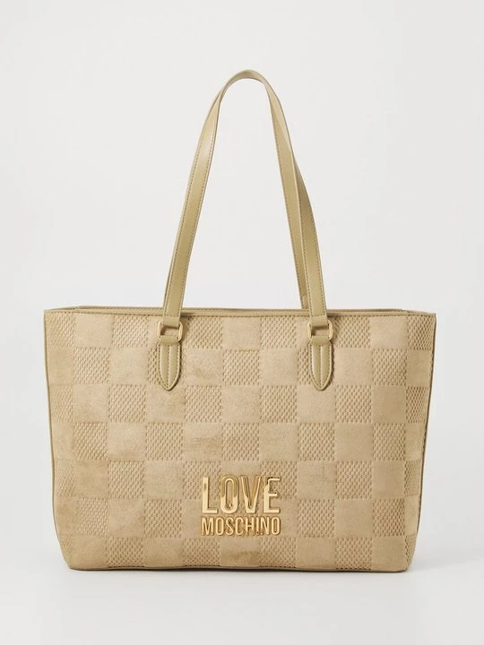 Foto van product Shopper LOVE MOSCHINO zandkleur