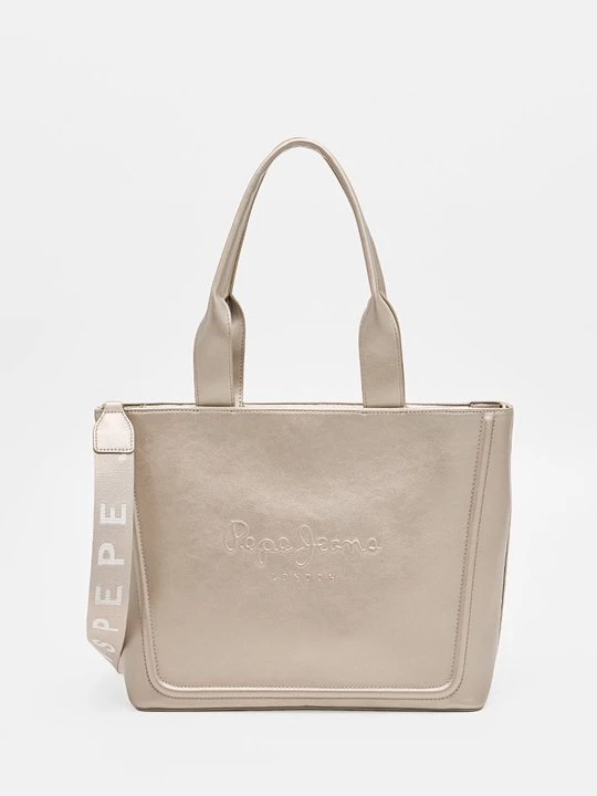 Foto van product Shopper Pepe Jeans goudkleurig