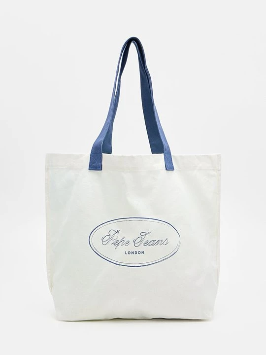 Foto van product Shopper Pepe Jeans wit