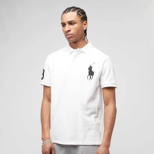Foto van product Short Sleeve Knit Polo Ralph Lauren wit