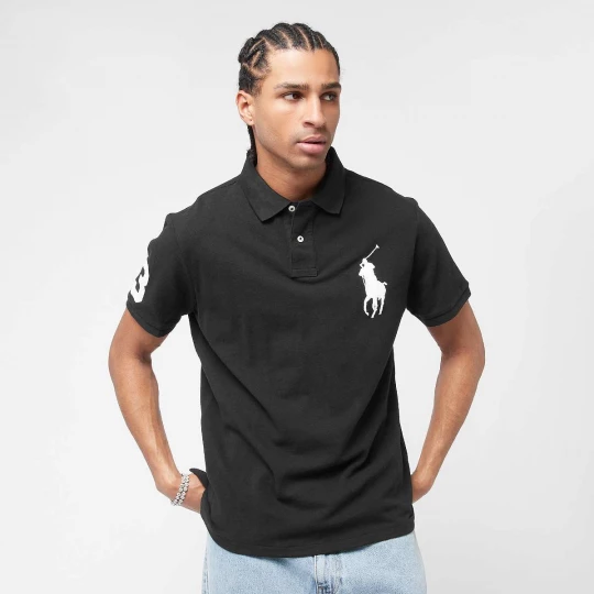 Foto van product Short Sleeve Knit Polo Shirt Polo Ralph Lauren zwart