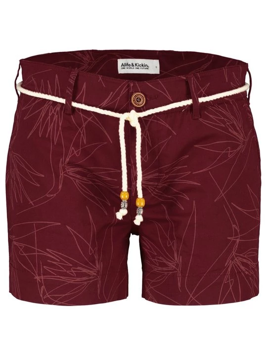 Foto van product Shorts ALIFE & Kickin bordeauxrood