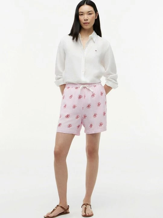 Foto van product Shorts Tommy Hilfiger donkerroze