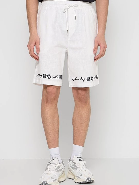 Foto van product Shorts Woodbird wit