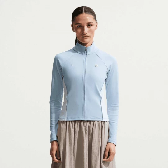 Foto van product Shox Fullzip Long Sleeve Top Nike blauw