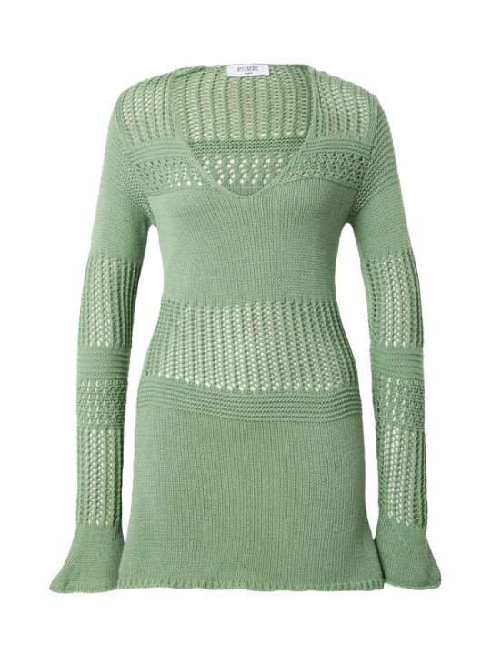Foto van product SHYX Gebreide jurk 'Sandra' groen