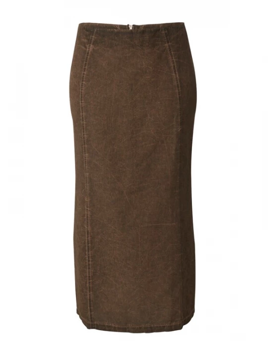 Foto van product SHYX Rok 'Liddy' chocoladebruin
