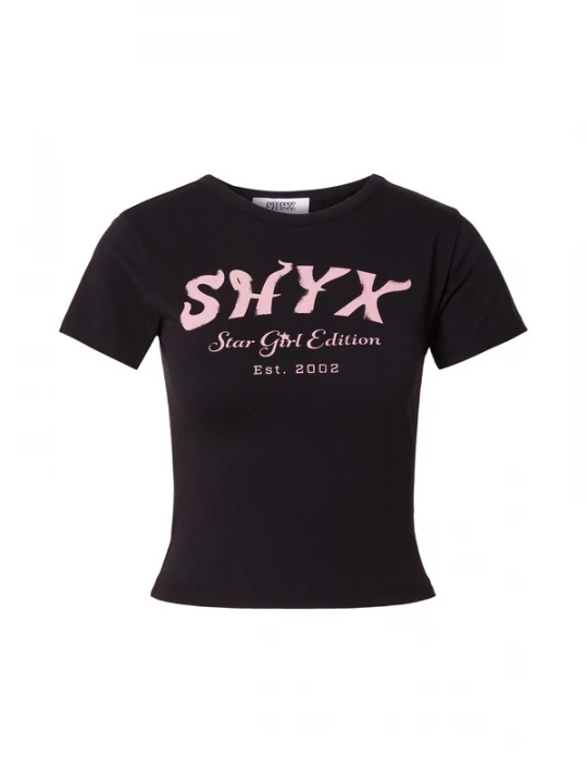 Foto van product SHYX Shirt lichtroze / zwart
