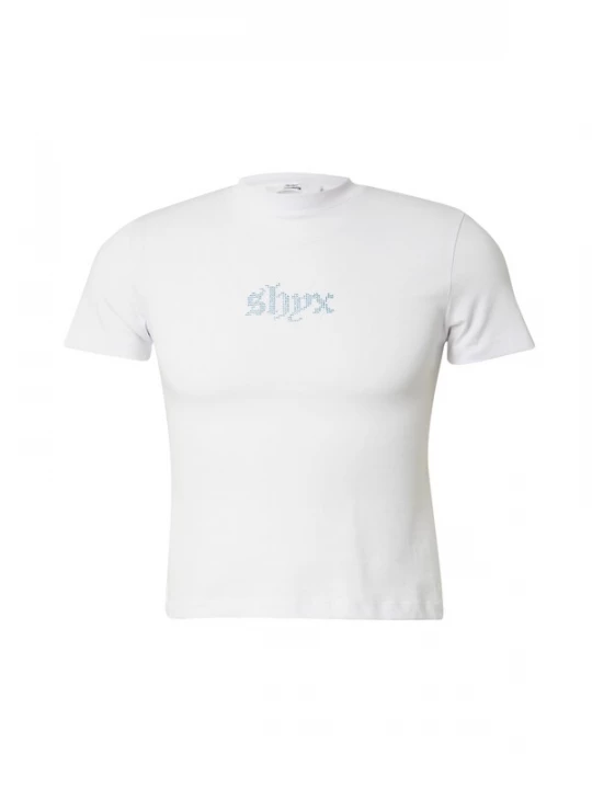 Foto van product SHYX Shirt 'Sharli' lichtblauw / wit