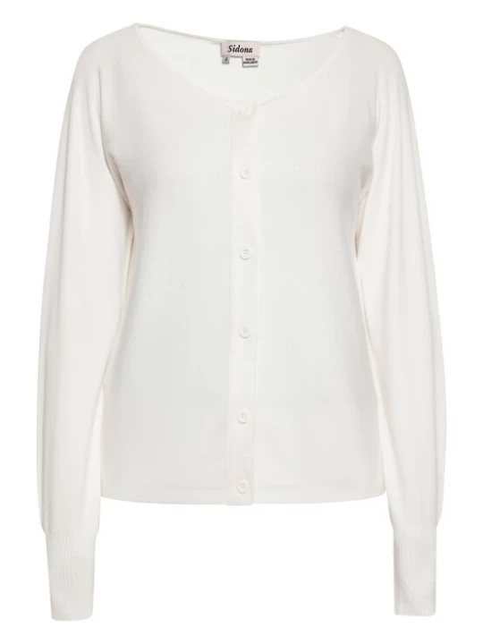 Foto van product Sidona Gebreid vest wit